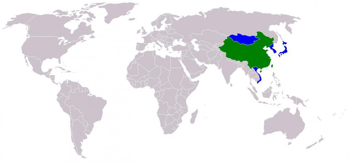 Tajvan térkép a kínai változat